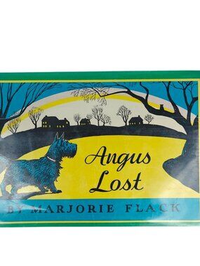 Angus Lost Marjorie Flack 1989 Edition Hardcover Children’s Fiction